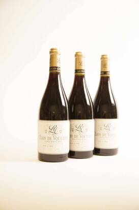 (3) 2005 Lucien le Moine&nbsp;Clos Vougeot&nbsp;Grand Cru, Cote de Nuits