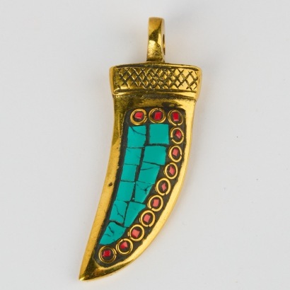 A Tibetan Dagger Pendant