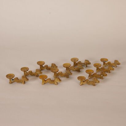 11 Copper Chopstick Rests