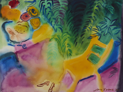 JANE EVANS Indoors, Outdoors IV