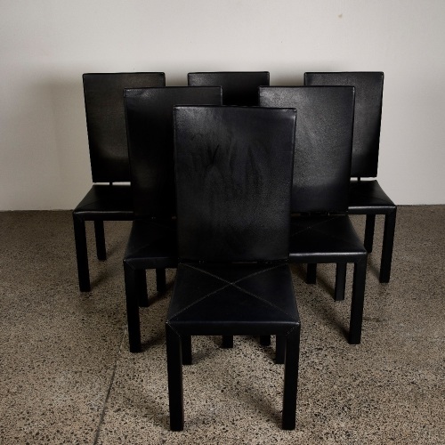 A Set of Six Arcadia Chairs by Paolo Piva for B&B Italia