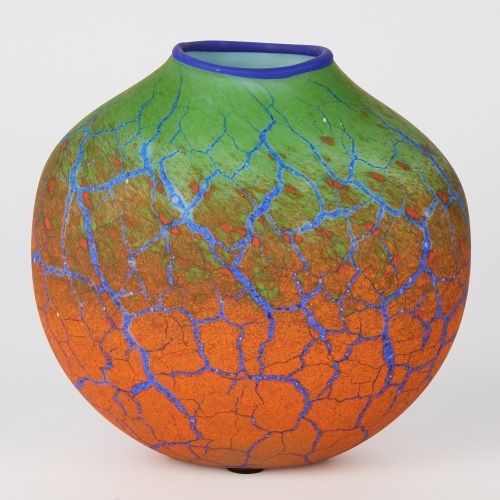 A Garry Nash Netting Vase