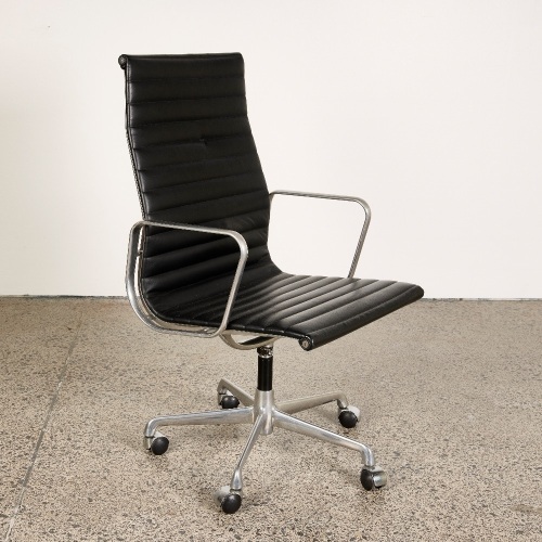 An EA119 High Back Chair by Charles & Ray Eames for ICF