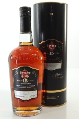 (1) Havana Club 15 Year Gran Reserva Cuban Rum, 40% ABV (GB)