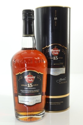 (1) Havana Club 15 Year Gran Reserva Cuban Rum, 40% ABV (GB)