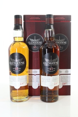 (2) Glengoyne 15 Years Old Single Malt Scotch Whisky, Highlands