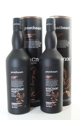 (2) Knockdhu anCnoc Peatheart Single Malt Scotch Whisky, 46% ABV (GB)