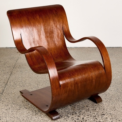 A Garth Chester Curvesse Chair
