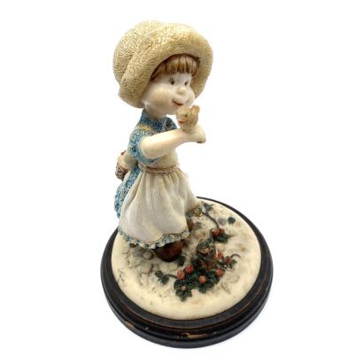 A Resin Ornament of a Girl