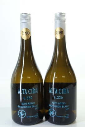 (2) 2019 Alta Cima 6.330 Sauvignon Blanc, Lontue Valley