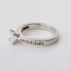 Walker & Hall, Platinum, 0.46ct Diamond Solitaire Ring with Box - 2