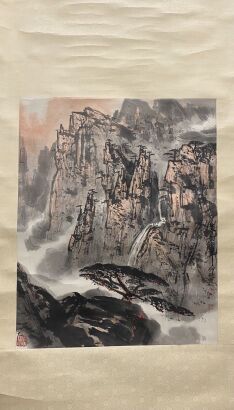 A Scroll of Chinese Painting