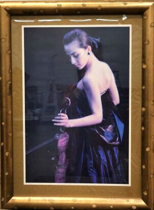 A Print of Chinese Artist Chen Yifei's Work
