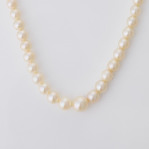 Mikimoto, 45cm Graduated, 3.0mm - 6.5mm Cultured Pearl Necklace