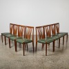 A Set of Eight Fler Dining Chairs