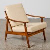 A Parker Model 155 Rattan Back Armchair