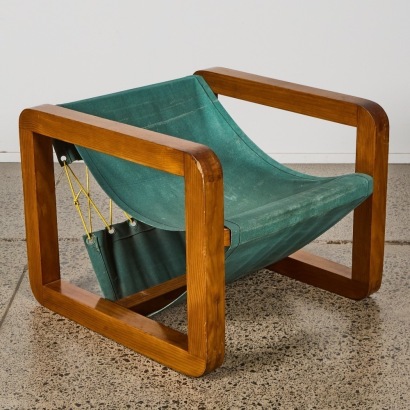 A Brutalist Seventies Sling Chair