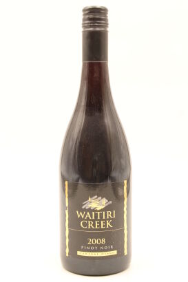 (1) 2008 Waitiri Creek Pinot Noir, Central Otago