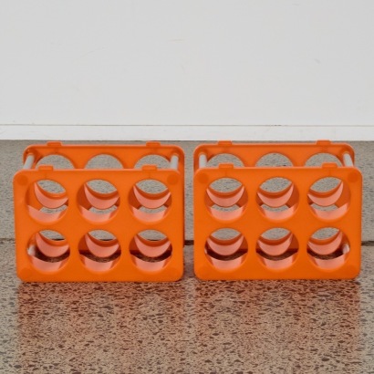 A Pair of Wine Bottle Racks by Jasper Morrison for Magis