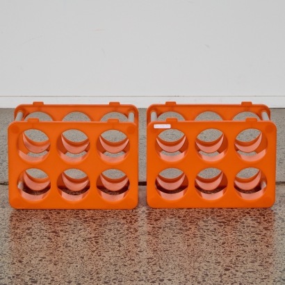 A Pair of Wine Bottle Racks by Jasper Morrison for Magis