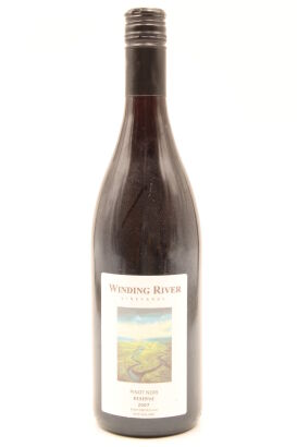 (1) 2007 Winding River Estate Reserve Pinot Nior, Martinborough