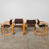 A Set of Six Model 5531 Armchairs By Thygesen & S&oslash;rensen for Magnus Olesen, 1966 - 2