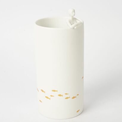 A Rader Porcelain Stories "Pond" Vase