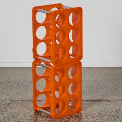 A Pair of Wine Bottle Racks by Jasper Morrison for Magis