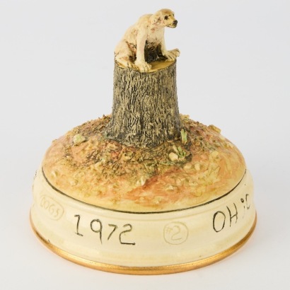 An Ohio Genoa Sculpture by Jack Earl, 1972
