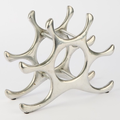 A Vintage Pottery Barn Wine Rack