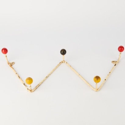 A Mid-Century Sputnik Wall Coat Rack