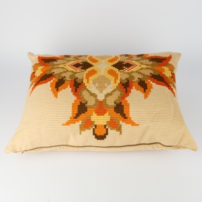 A Vintage Tapestry Pillow