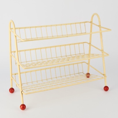 A Vintage Atomic Desk Organiser