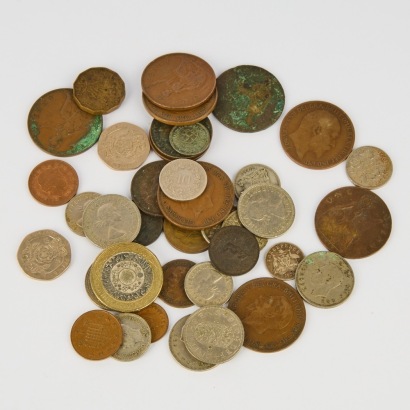 A Collection of England Pre-Decimal Coins