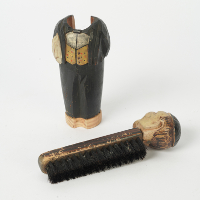 An Antique Shoe Brush Figure