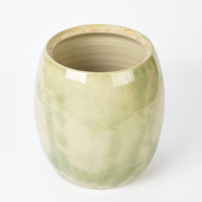 A Mottled Timaru Stoneware Crock