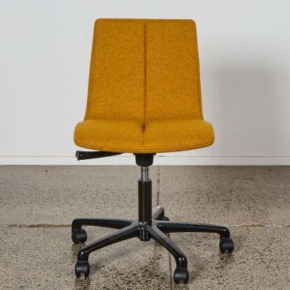 A Wool Upholstered Desk Chair