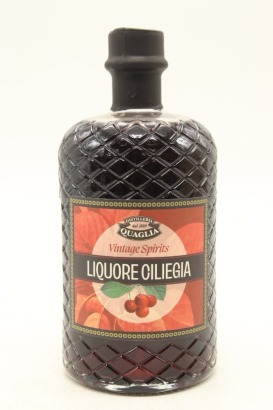(1) Antica Distilleria Quaglia Liquore Ciliegia, Italy, 25% ABV