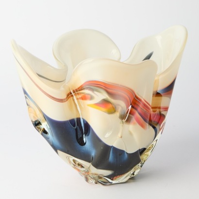 A Large Murano Art Glass Vase