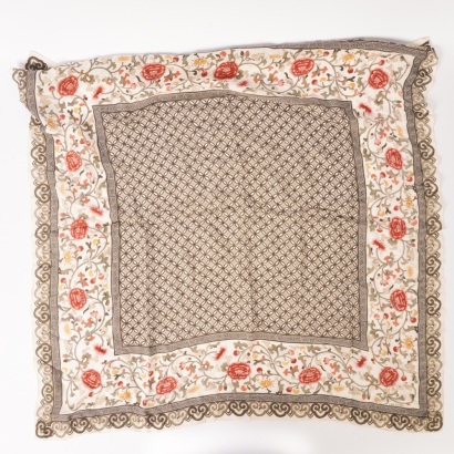 A Pure Silk Orotan Scarf