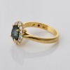 Naveya & Sloane, 18ct Yellow Gold, 1.60ct Sapphire / 0.52ct Diamond Cluster Ring - 2