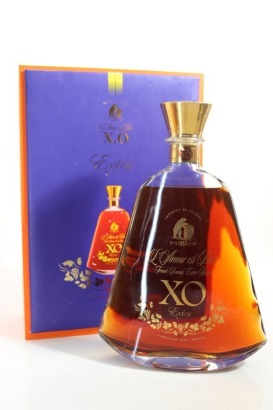 (1) L'Amour Est Bleu XO French Brandy Extra Reserve, 40% ABV (GB)