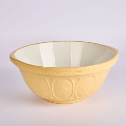 An Antique TG Green & Co Gripstand Mixing Bowl Made in England