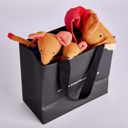 A trio of Babara Sansoni Barefoot Company Mice