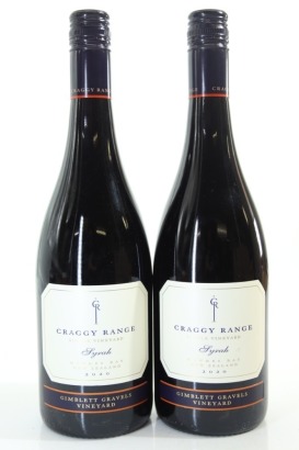 (2) 2020 Craggy Range Syrah, Gimblett Gravels