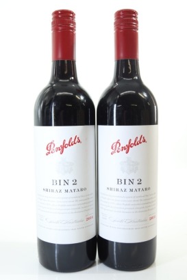 (2) 2014 Penfolds Bin 2 Shiraz - Mourvedre, South Australia