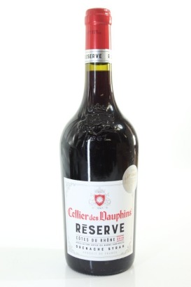 (1) 2018 Cellier des Dauphins Cotes du Rhone Reserve, France