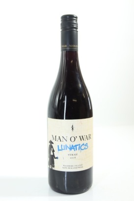 (1) 2016 Man O' War 'Lunatics' Syrah, Waiheke Island