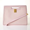 Balmain, Pink 1945 Monogram Jacquard Tote Bag