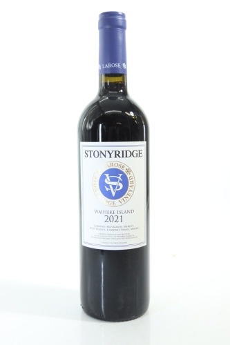 (1) 2021 Stonyridge Vineyard Larose, Waiheke Island